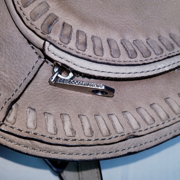 Rebecca Minkoff |‎ Gray Leather Purse, Medoum Size - Picture 4 of 14